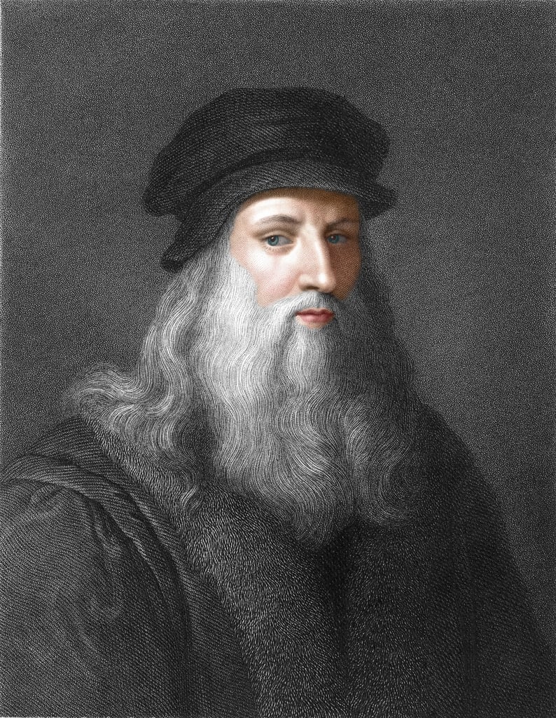 Leonardo da Vinci English School Impresión de arte